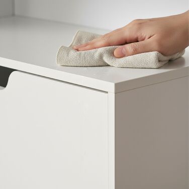 Взуттєва шафа Relaxdays з відкидною дверцями та відкритою полицею