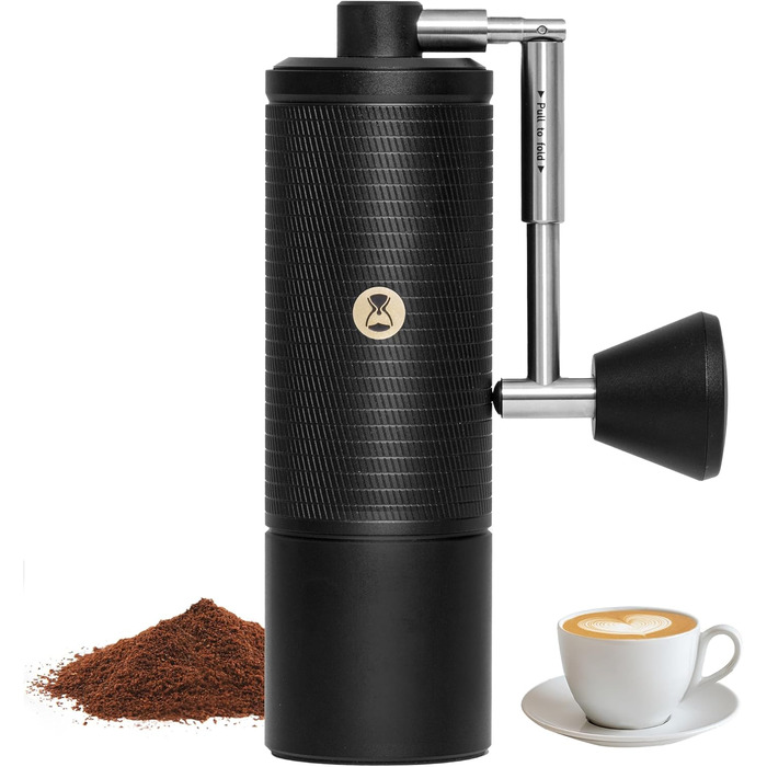 Кавомолка ручна TIMEMORE C5 ESP Pro, з регулюванням помелу, з металевим корпусом, для еспресо, моки, френч-пресу