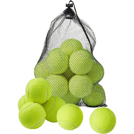 Ожина-15 тенісних м'ячів в чохлі для перенесення-ідеально підходить для занять спортом, тренувань, ігор, собак і домашніх тварин-міцний і практичний