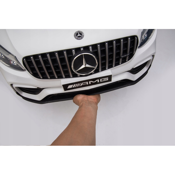 Дитячий електромобіль Mercedes GLC 63S (4x4, 180 Вт) — бордовий, глянцевий лак