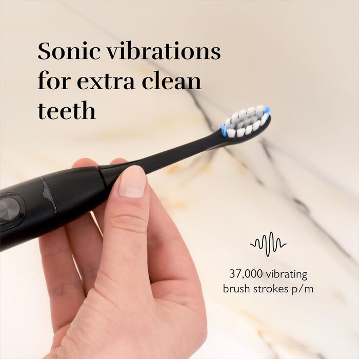 Silk'n SonicYou звукова зубна щітка з акумулятором на 300 днів (чорна)