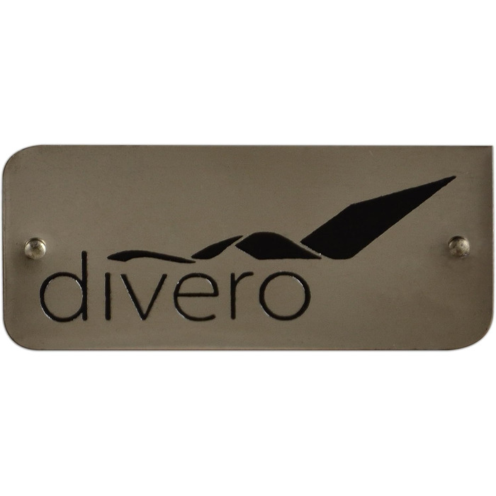 Садова лавка Divero Abruzzo 3-місна з тикового дерева, коричнева (оброблена)