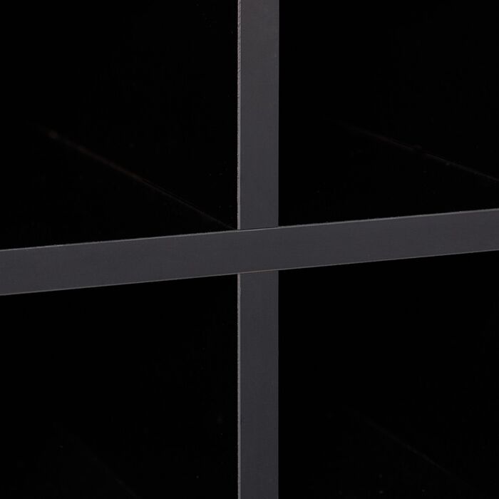 Великий винний стеллаж Relaxdays з тримачами для келихів