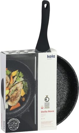 Сковорода Kela 12217 Stella Nova, Алюміній, 5 літрів, Black Ø 28 см