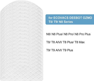 Одноразові серветки Jajadeal для Ecovacs Deebot Ozmo T8 AIVI T8 T8 Макс N8 Pro N8 Pro T9 T9 робот-пилосос, серветки запасні частини аксесуари