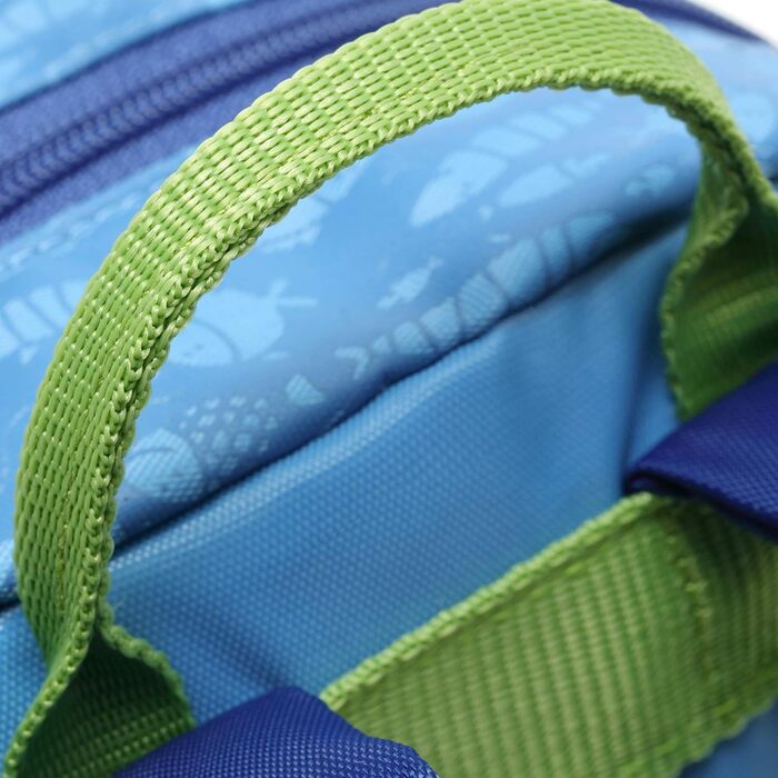 Рюкзак Sigikid 24452 Рюкзак великий флорентійський дитячий рюкзак для дівчаток, рекомендований для віку від 3 років зелений/рожевий, 32 см (синій/зелений)