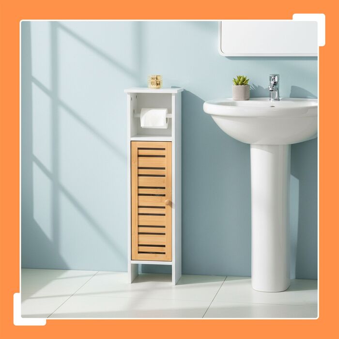 Підставка для туалетного паперу Relaxdays з 3 полицями