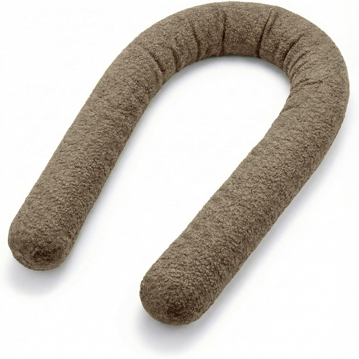 Подушка для сну Totsy Baby (подушка-змійка) для вагітних та підтримки тіла, бавовна, Oeko-Tex, бежева, 300 см