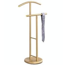Стойка для одягу IDIMEX LAURENZ - металева золота, з вішалкою для штанів