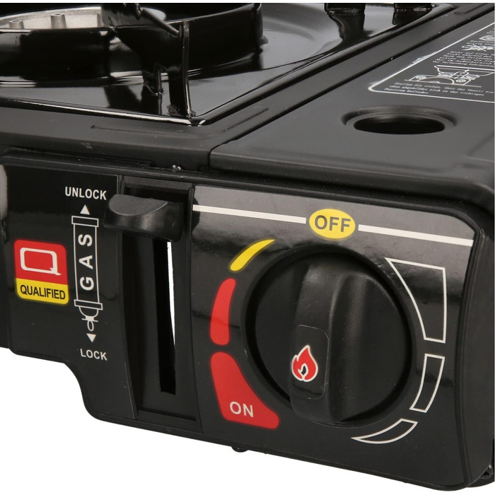 Z.M.C. газовий набір для кемпінгу: 1-ти ремінь, адаптер для LPG, кейс, картриджі 227г, гриль-плита, п'єзозапалювання. Для відпочинку на природі та в приміщенні