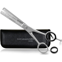 Філірувальні ножиці преміум-класу - ножиці для моделювання - перукарські ножиці - ножиці для волосся - філірувальний зуб з практичним футляром для зберігання (No 3 7-дюймовий 2-сторонній тонкий зуб)