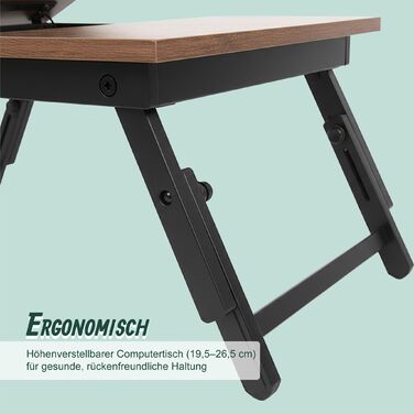 Підставка для ноутбука Relaxdays з бамбука, 15,6 дюймів