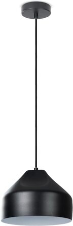 Підвісний світильник Стельовий світильник Підвісна лампа Обідній стіл Лампа Кухонний підвісний світильник 1,5 м текстильний кабель E27 Промислове ретро, Тип лампи Підвісна лампа - Тип 3, Колір (Чорний - Білий, Дизайн 2)