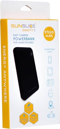 На 10000 мАг, USB-C і 2 шт. USB-A, швидка зарядка 18 Вт для смартфонів, 10 - Power Bank