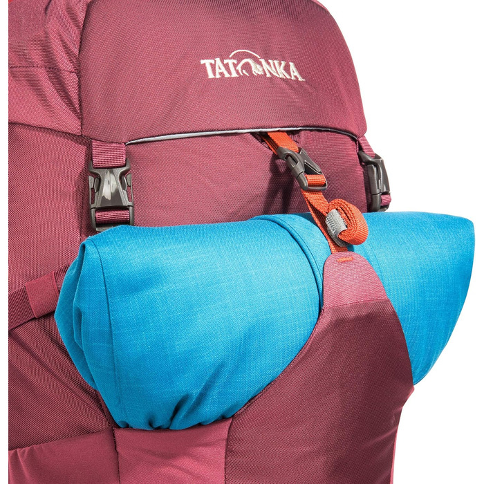 Л з вентиляцією спини і дощовиком - Легкий, зручний рюкзак для походів для жінок і чоловіків - об'єм 27 літрів (Bordeaux Red), 27