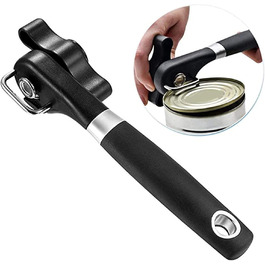 Ручний відкривач консервних банок: класичний, зручний, з гладкою кромкою