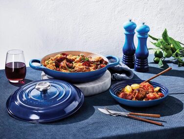 Каструля Le Creuset Signature з чавуну, 30 см, 3.5 л, Azure (Карибський)