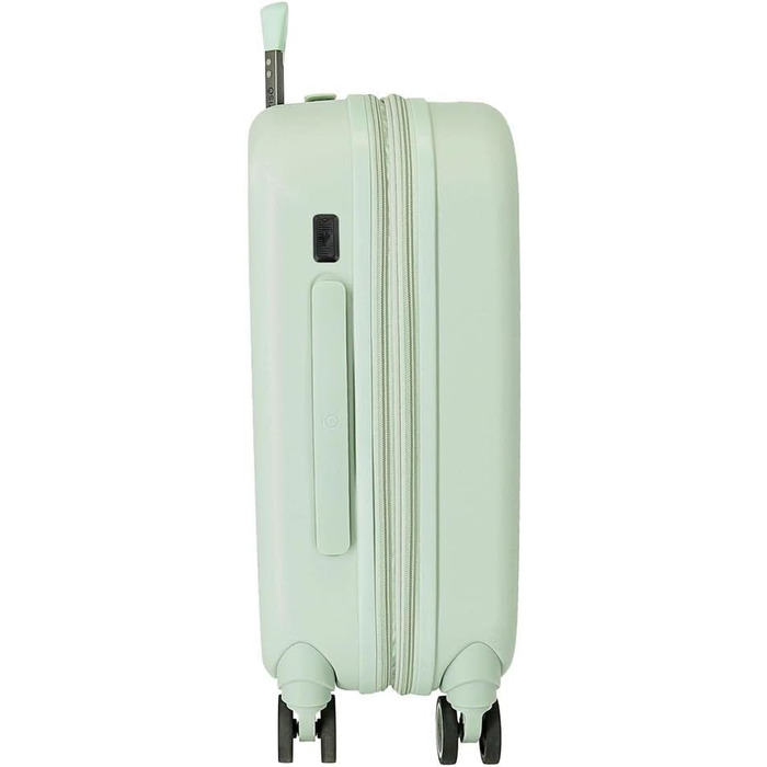 Настроювана розсувна валіза зелена