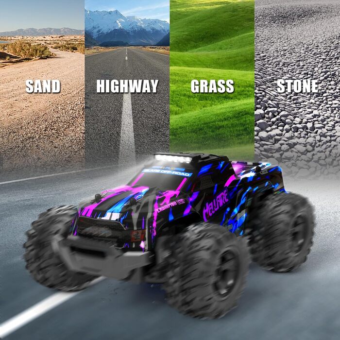 Радіокерований позашляховик Monstertruck 1:18, 22 км/год, для хлопчиків 5-12 років - іграшка та подарунок