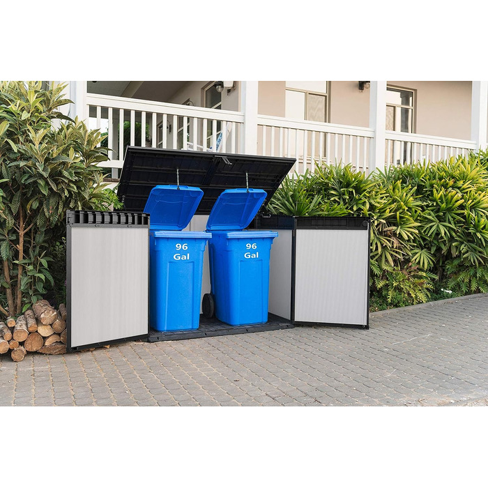 Ящик для подушок Keter Ondis24 Premier Box XL, садові меблі, лавка-скриня, водонепроникний (2020 л)