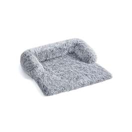 Лежак для собак FluffyHug для маленьких і середніх собак - Ombré-Grey / L (95 x 85 x 16 см)