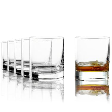 Набір склянок Longdrink Stölzle Lausitz New York Bar (6 шт, 320 мл) – склянки для коктейлів, води та соків. Склянка Campari, кришталеве скло, міцні та безпечні.