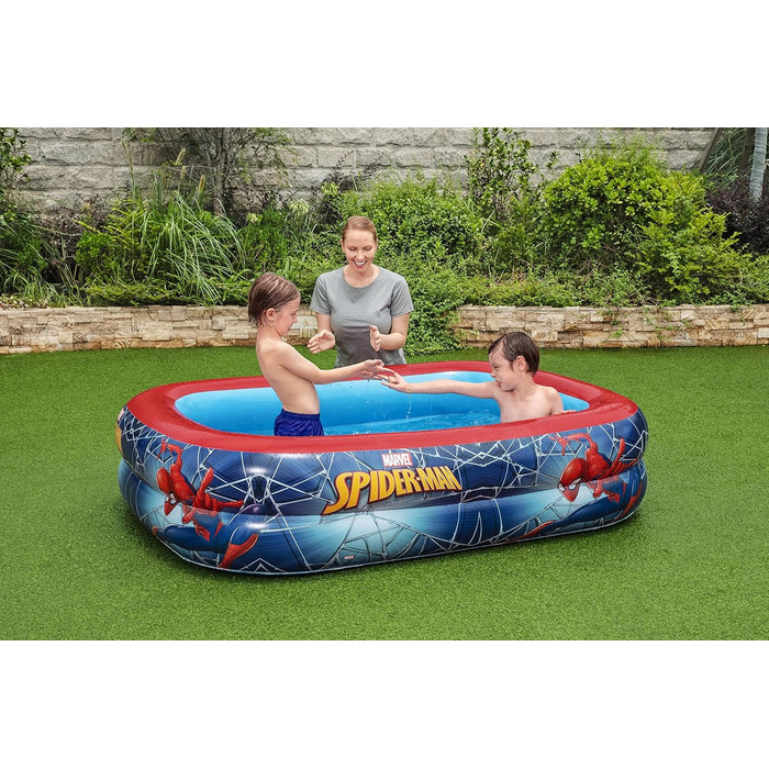 Дитячий надувний басейн Bestway Spider-Man 200x146x48 см