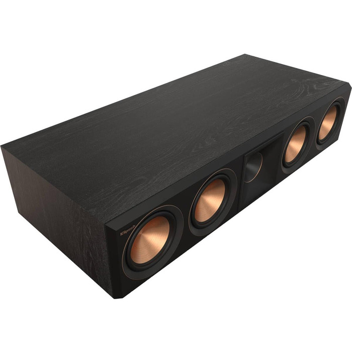 Центральний динамік Klipsch RP-504C II, рупор Tractrix, 5,25 НЧ-динамік, чорне дерево