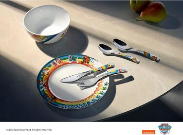 Набір дитячого посуду Paw Patrol WMF 6-ти частинний з нержавіючої сталі, від 3 років, Cromargan, для миття в посудомийній машині