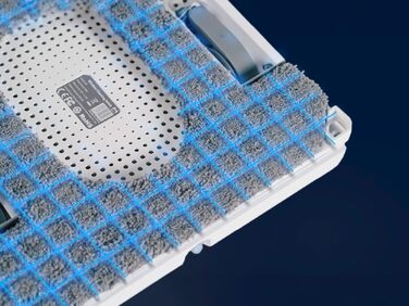 Робот для миття вікон Hutt W8 з пультом дистанційного керування | 2-фазне розпилення, 3800Pa всмоктування | 80 мл бак, розпізнавання країв | Для скла, плитки, дзеркал (4 серветки для миття, страхувальний трос в комплекті)