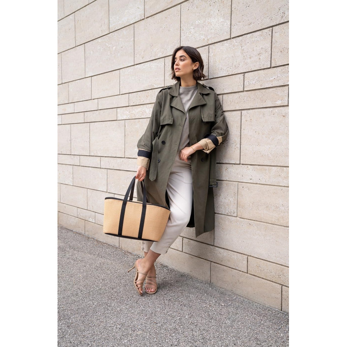 Сумка-холодильник Reisenthel Raffia Black - одноразова, з високоякісного поліестеру для пікніка та покупок