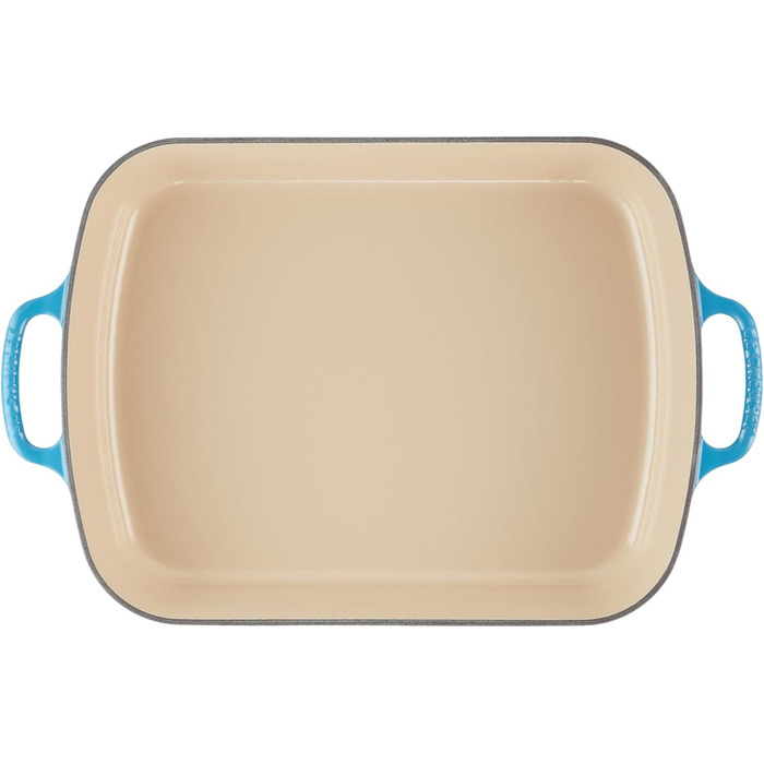 Сковорода чавунна Le Creuset Signature, 33 см, прямокутна, 4.9 л, для всіх плит, включаючи індукційну