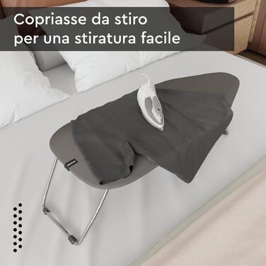 Килимок для йоги Encasa XO Mini з гумовим поясом, однотонний, з додатковою підкладкою, відбиває тепло, білий (Mini, сірий)