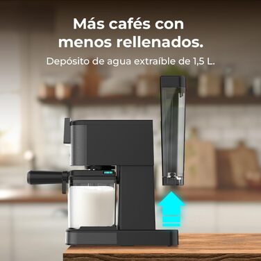 Еспресо-машина Cecotec Power Espresso 20: еспресо, капучіно, холодний кофе, 20 Bar, професійна якість