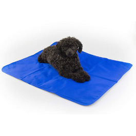 Охолоджуючий килимок Procyon для собак - гелевий охолоджуючий килимок активується тиском - не заморожується і не охолоджується - використовується в приміщенні, на вулиці або в автомобілі (XL (110X70 см))