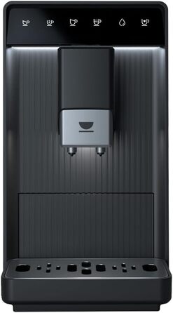 Кавомашина Incapto Aura автоматична з вбудованим млином | 19 bar | 2 чашки | 1.5 л резервуар | Thermoblock | Автоматичне очищення (Чорний)