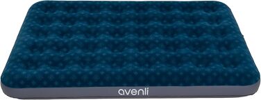Надувний матрац для кемпінгу та дому AVENLI - 191x137x22 см, для 2 осіб, з флокированим покриттям