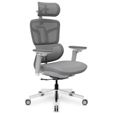 Крісло Mealux S4 Air Fabric Grey (арт. HF-S4 F/G)