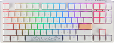 Механічна клавіатура Ducky One 3 TKL Cherry MX Blue RGB White UA