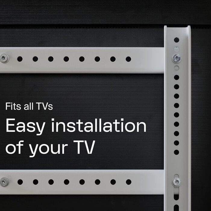 Підставка для телевізора на коліщатках, Rollin' Mushroom, сіра, 40-70 дюймів