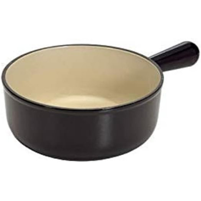 Казан Le Creuset з чавуну, 18 см, 1.4 л, чорний матовий, 20007180602460