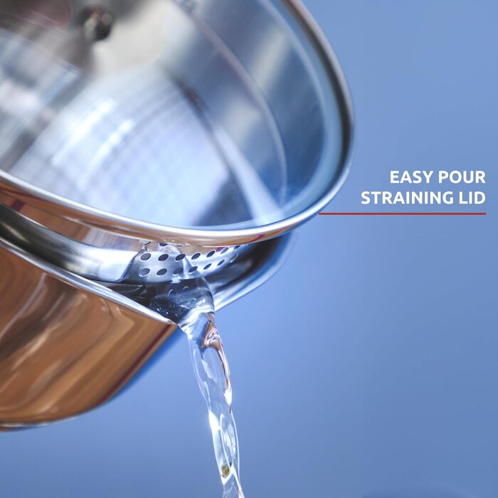 Набір каструль Lagostina Smart Set (9 шт.), нержавіюча сталь, сріблястий, 22 см