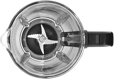 Високопродуктивний блендер WMF Kult Pro з двигуном 25 000 об/хв, 1400 Вт, скляний глечик 1.8 л, функція приготування смузі, подрібнення льоду та інтервальний режим