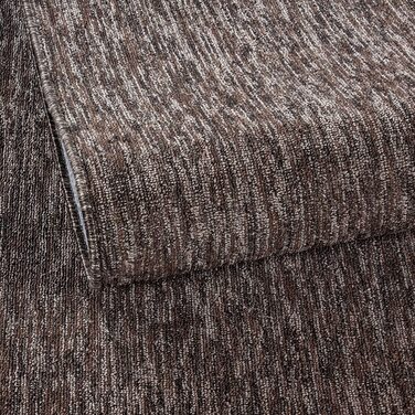 Килим з коротким ворсом Плоский тканий килим з петлями, легкий у догляді для вітальні, спальні та дитячої, світло-сірий (коричневий, 120x170 см)