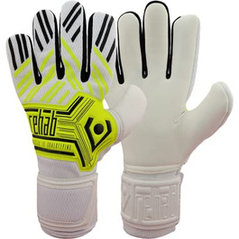 Воротарські рукавички для реабілітації-Core NC - з професійним захопленням-футбольні рукавички для дорослих і дітей розміром 5-11 6 Жовтий