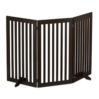 Захисний бар'єр Relaxdays коричневого кольору, 92 см