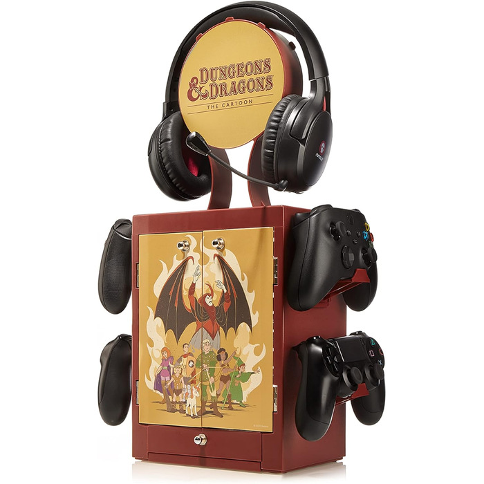 Органайзер для ігрових аксесуарів Numskull Dungeons & Dragons: кріплення для контролера та навушників (PS5, Xbox Series X/S, Nintendo Switch)