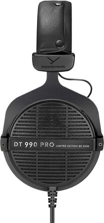 Студійні навушники-вкладиші beyerdynamic DT 990 PRO, односторонні, 80 Ом, чорні, зроблено Німеччина