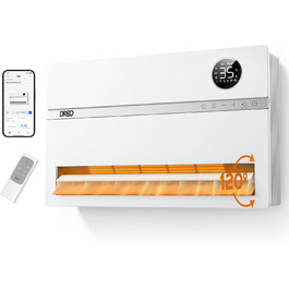Електричний конвектор Dreo Smart Heizung: 2000W, з пульт та app, осциляція 120°, 5 режимів, таймер 24г, PTC кераміка, термостат