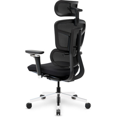 Крісло Mealux S4 Air Fabric Black (арт. HF-S4 F/B)
